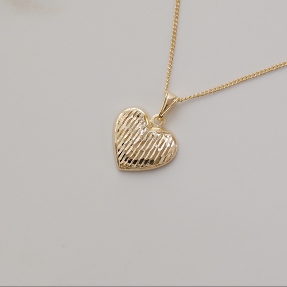 11thstreet Jewelry - Heart Necklace | 18k Gold Filled